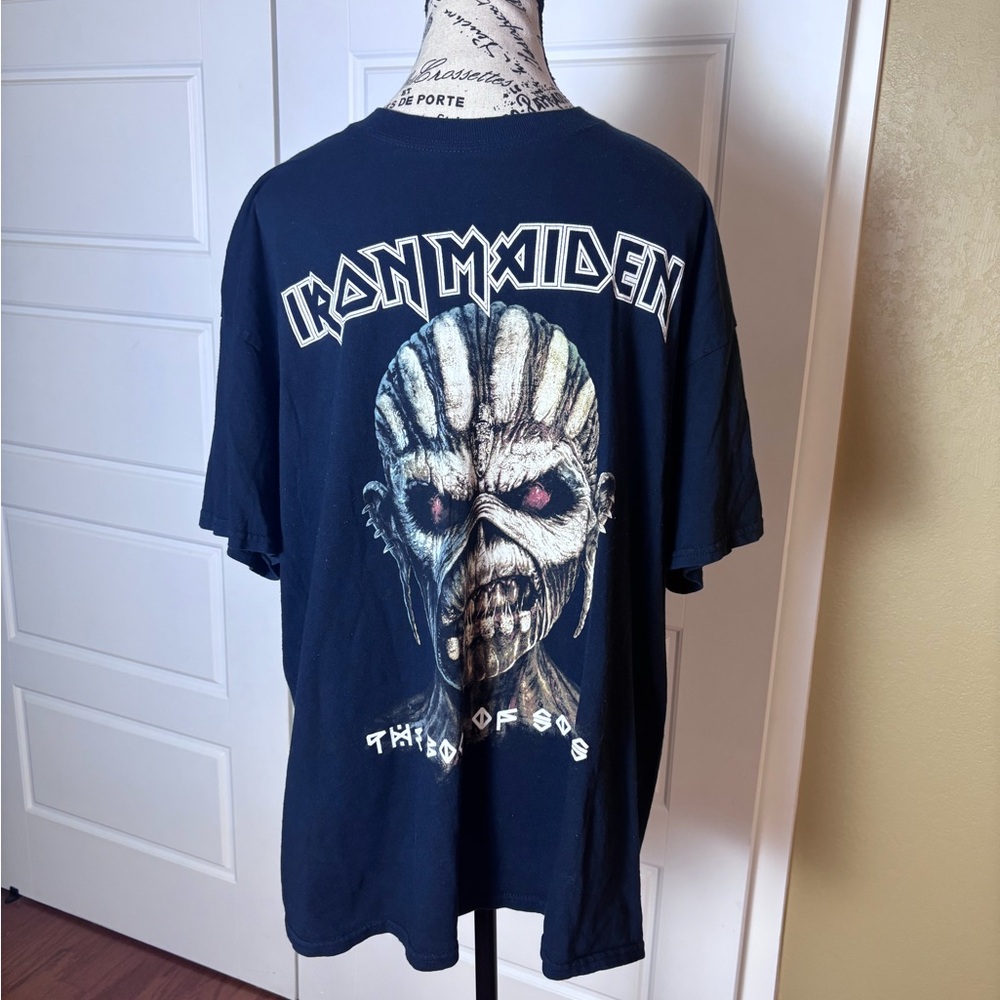 IRON MAIDEN Book Of Souls Tour Logo T-Shirt